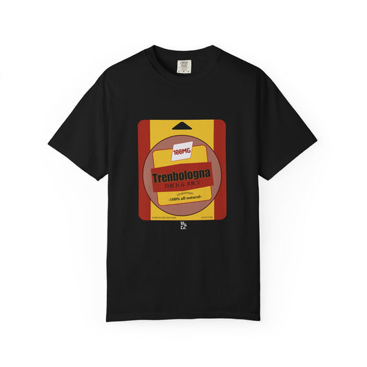 "Trenbologna " Cotton Graphic T-Shirt