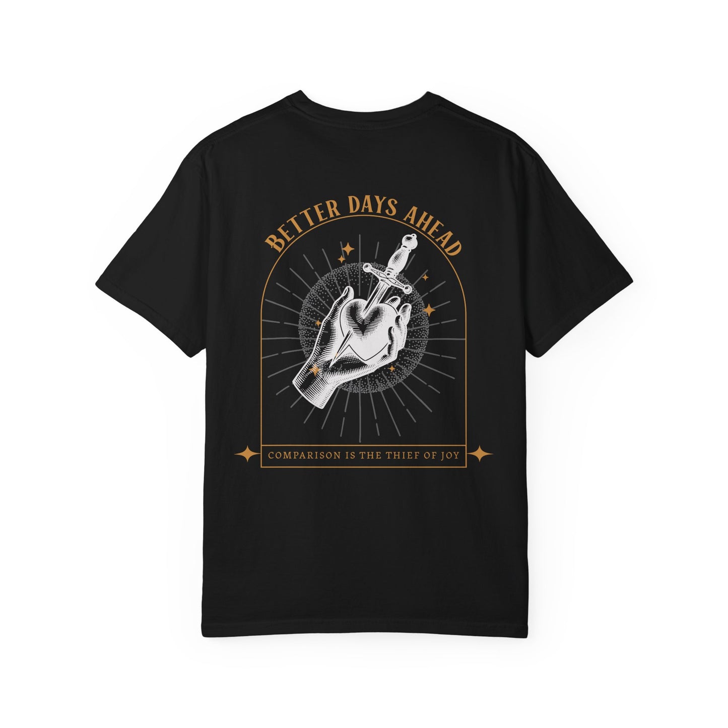 "Better Days Ahead" Graphic Cotton Tee