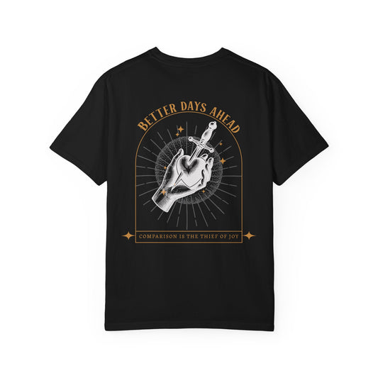 "Better Days Ahead" Graphic Cotton Tee