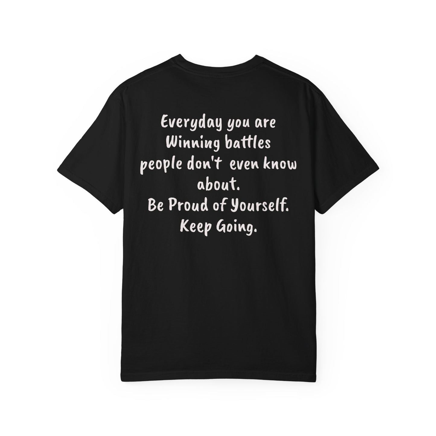 “You Are Winning Battles” Motivational Cotton Tee
