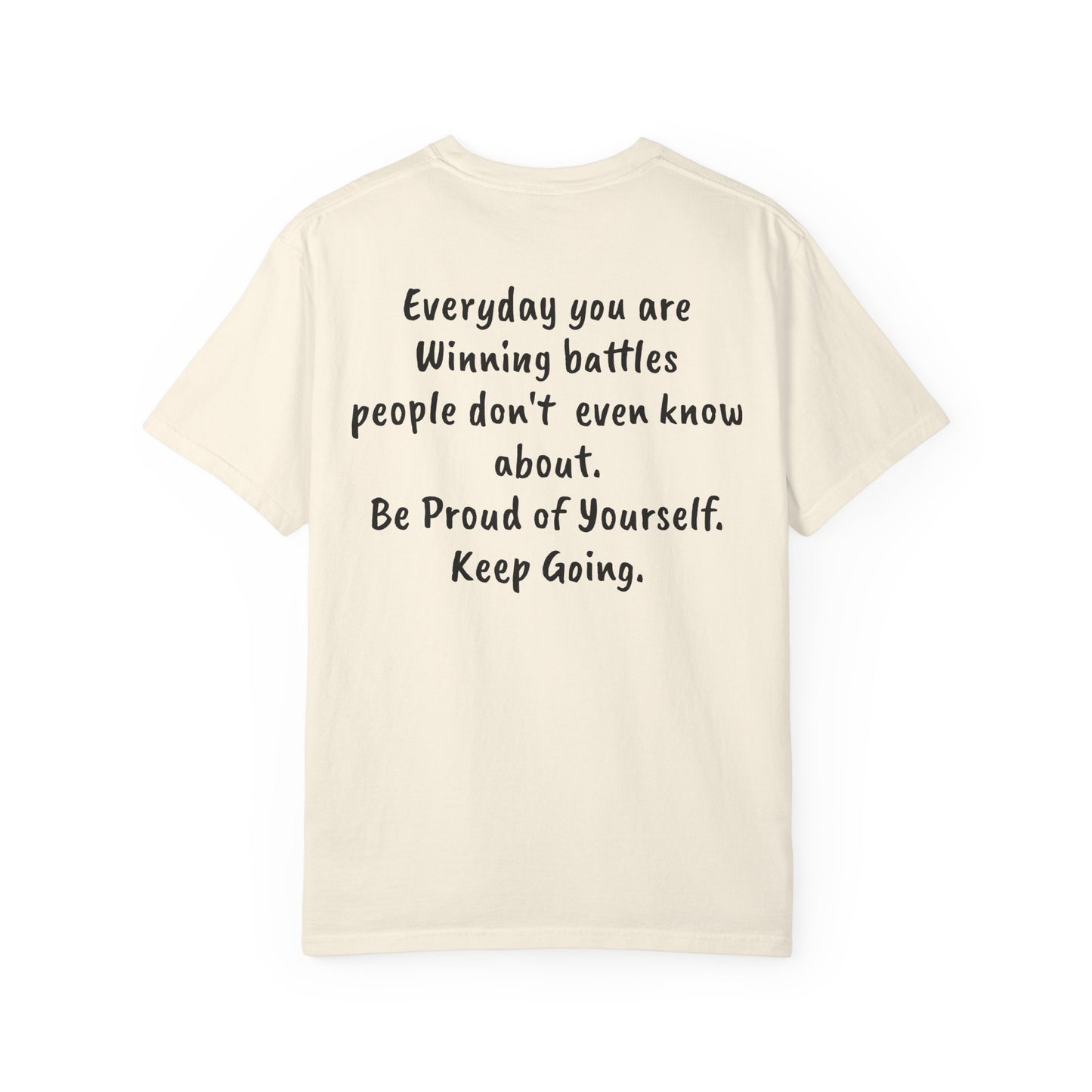 “You Are Winning Battles” Motivational Cotton Tee