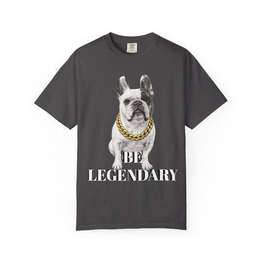 'Be Legendary Bulldog T-Shirt' Graphic Cotton Tee