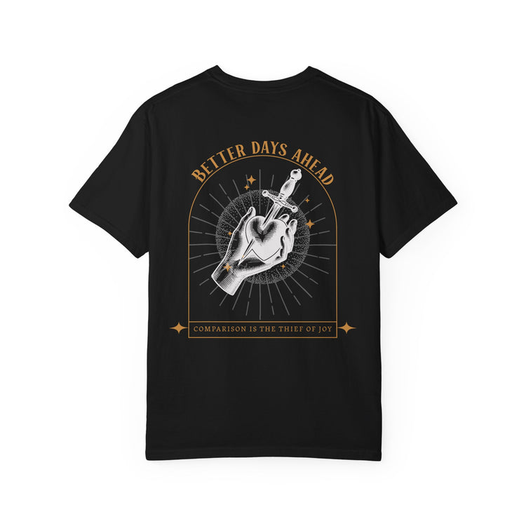 "Better Days Ahead" Graphic Cotton Tee