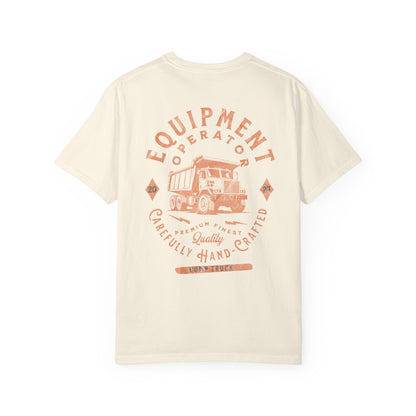 "Dump Truck Operator" Graphic Cotton Tee