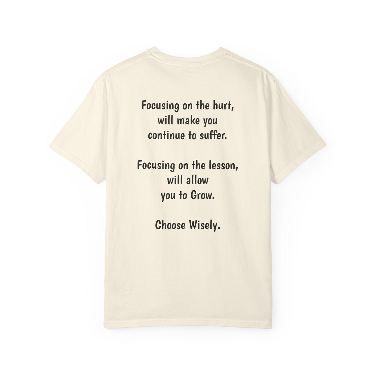“Choose Wisely” Graphic Cotton Tee