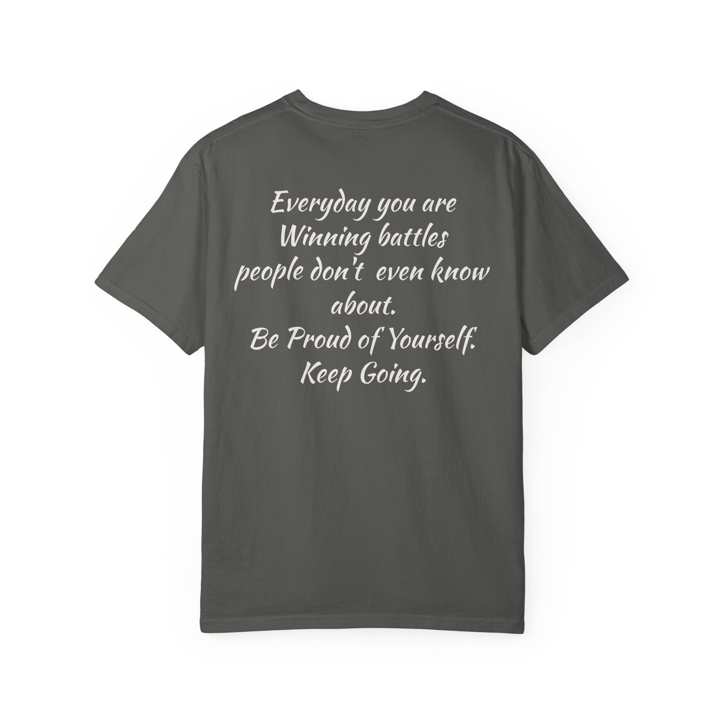 “You Are Winning Battles” Motivational Cotton Tee