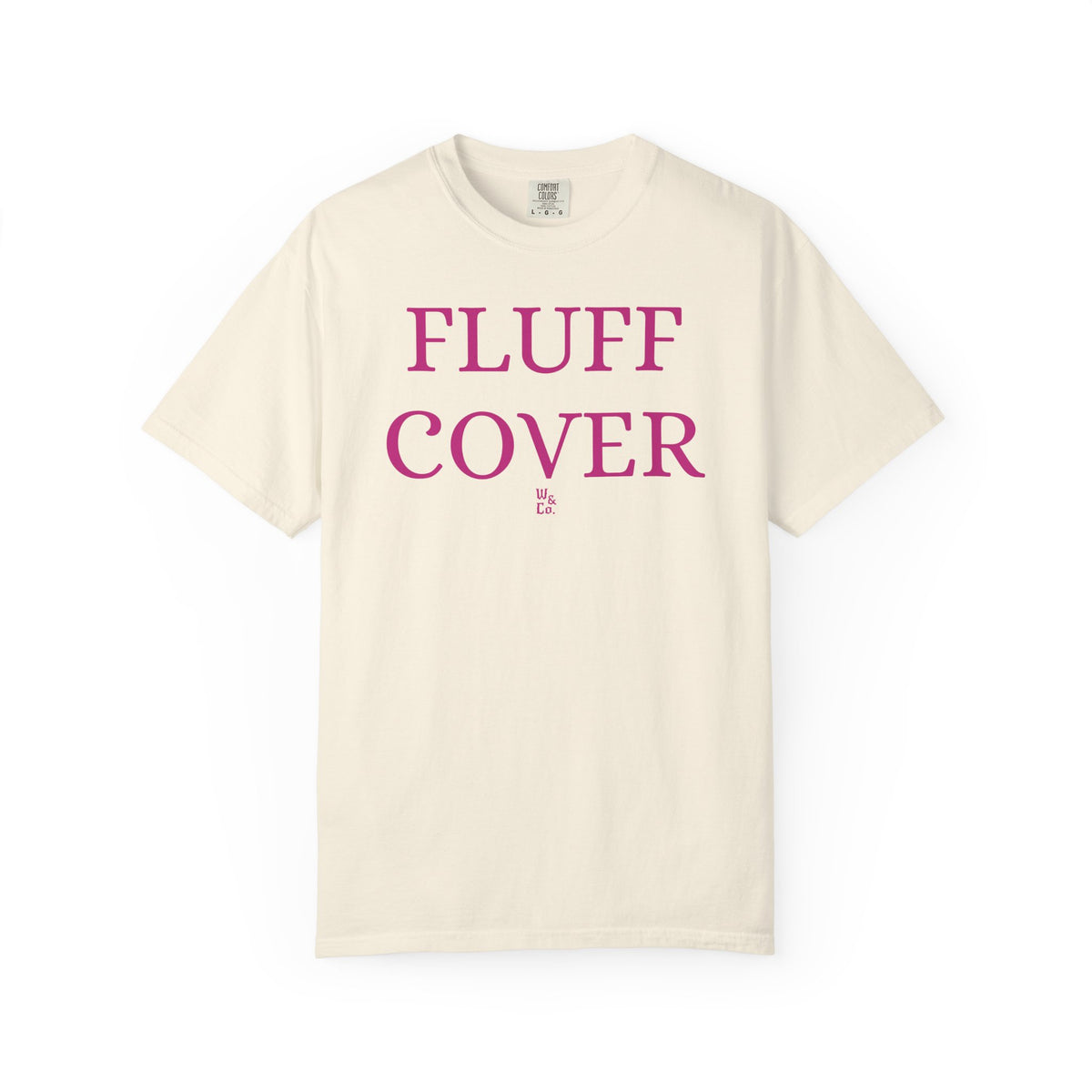 'Fluff Cover' Graphic Cotton Tee