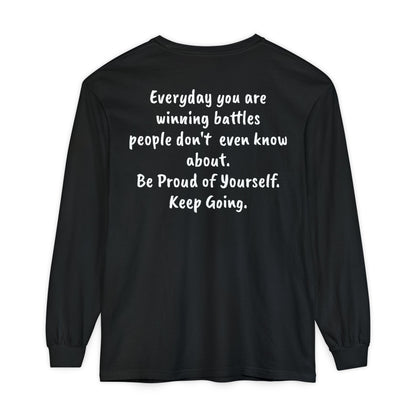 "You Are Winning" Cotton Long Sleeve Tee