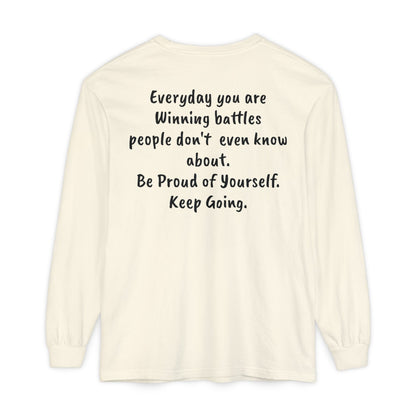 "You Are Winning" Cotton Long Sleeve Tee