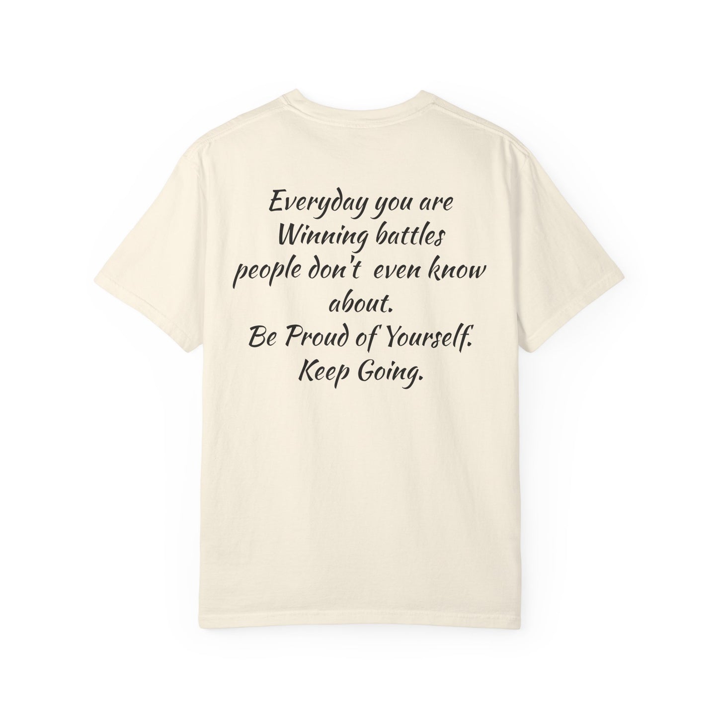 “You Are Winning Battles” Motivational Cotton Tee