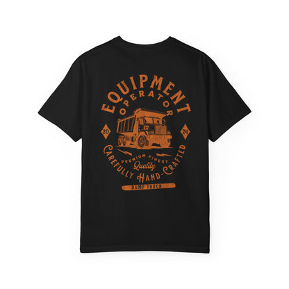 "Dump Truck Operator" Graphic Cotton Tee