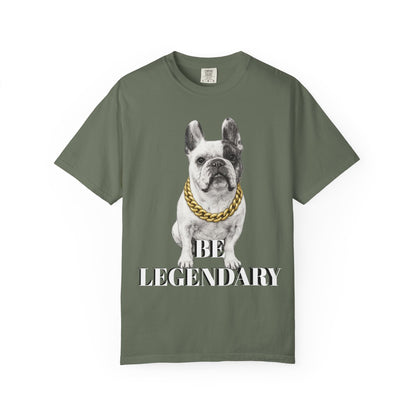'Be Legendary Bulldog T-Shirt' Graphic Cotton Tee
