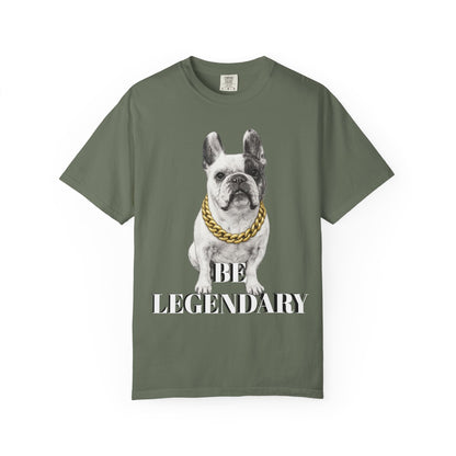 'Be Legendary Bulldog T-Shirt' Graphic Cotton Tee