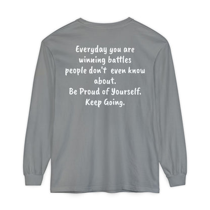 "You Are Winning" Cotton Long Sleeve Tee