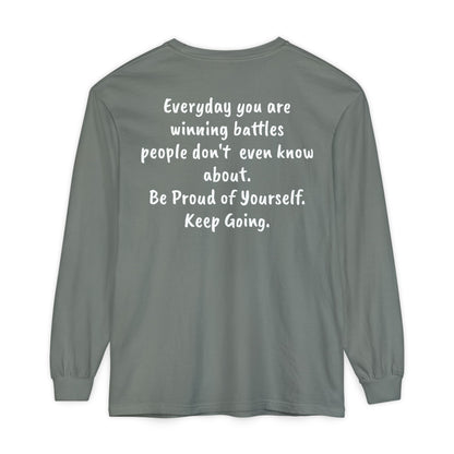 "You Are Winning" Cotton Long Sleeve Tee