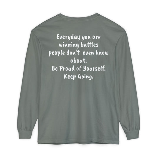 "You Are Winning" Cotton Long Sleeve Tee