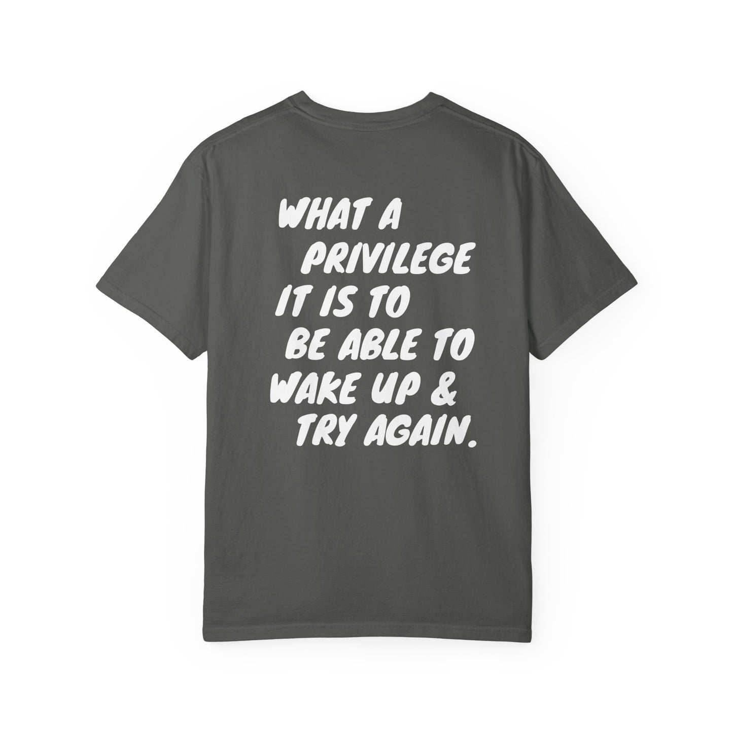 'What a Privilege' Inspirational Cotton Tee