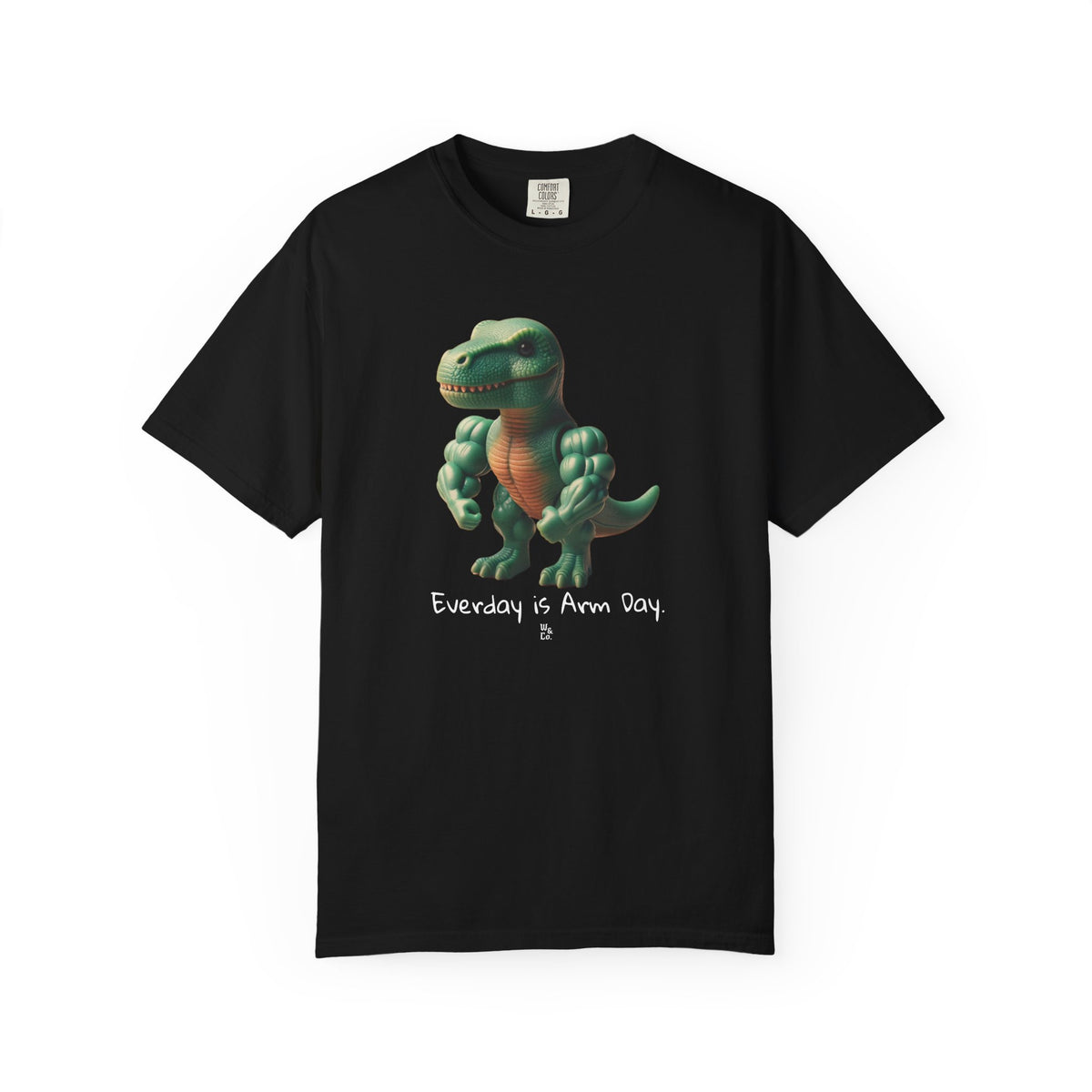 "Everyday is Arm Day" Graphic Cotton Tee