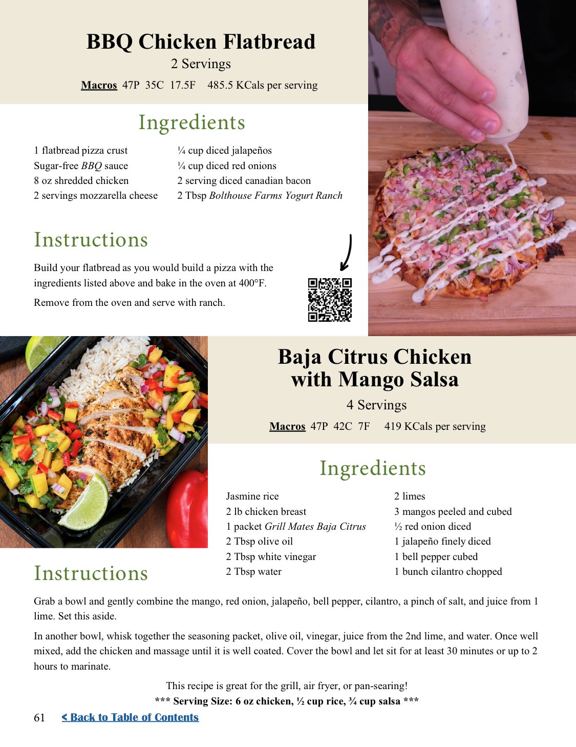 A recipe from the Prep Kitchen cookbook