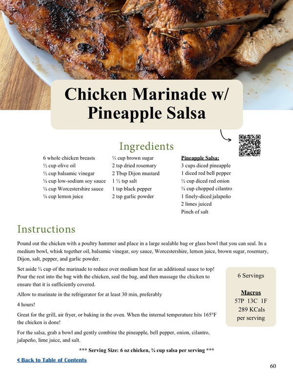 A recipe from the Prep Kitchen cookbook