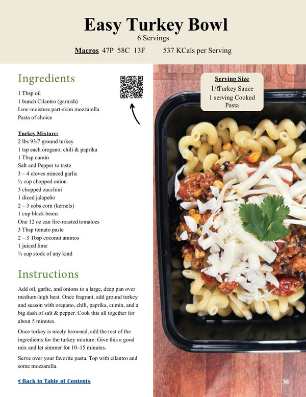 A recipe from the Prep Kitchen cookbook